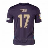 Camiseta Inglaterra Jugador Toney 2ª 2024