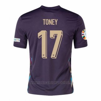Camiseta Inglaterra Jugador Toney 2ª 2024