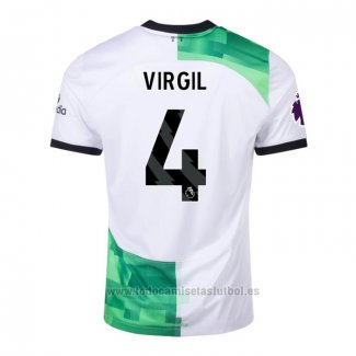 Camiseta Liverpool Jugador Virgil 2ª 2023-2024