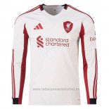 Camiseta Liverpool 2ª Manga Larga 2025-2026