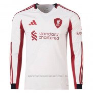 Camiseta Liverpool 2ª Manga Larga 2025-2026