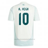 Camiseta Mexico Jugador A.Vega 2ª 2024