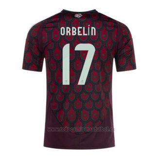 Camiseta Mexico Jugador Orbelin 1ª 2024