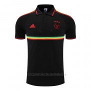 Camiseta Polo del Ajax 2022-2023 Negro