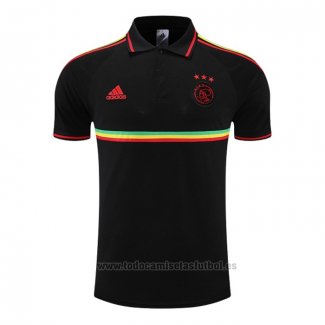 Camiseta Polo del Ajax 2022-2023 Negro