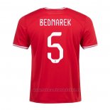 Camiseta Polonia Jugador Bednarek 2ª 2022