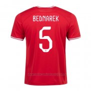 Camiseta Polonia Jugador Bednarek 2ª 2022