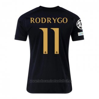 Camiseta Real Madrid Jugador Rodrygo 3ª 2023-2024