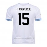 Camiseta Uruguay Jugador F.Valverde 2ª 2022