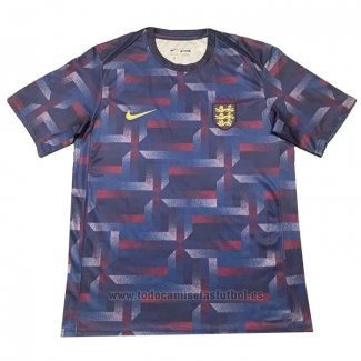 Camiseta de Entrenamiento Inglaterra 2024-2025 Azul