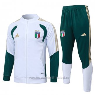 Chandal de Chaqueta del Italia 2026-2027 Blanco