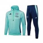 Chandal de Sudadera del Arsenal Nino 2024-2025 Verde