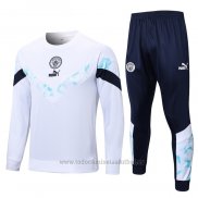 Chandal de Sudadera del Manchester City 2022 Blanco