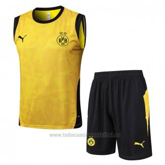 Chandal del Borussia Dortmund Sin Mangas 2025-2026 Amarillo