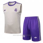 Chandal del Real Madrid Sin Mangas 2025-2026 Amarillo