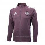 Chaqueta del Manchester United 2025-2026 Marron