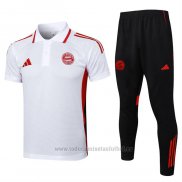Conjunto Polo del Bayern Munich 2025-2026 Blanco