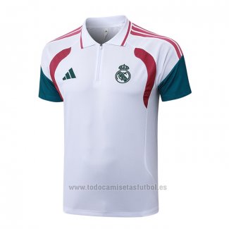 Polo del Real Madrid 2026-2027 Blanco
