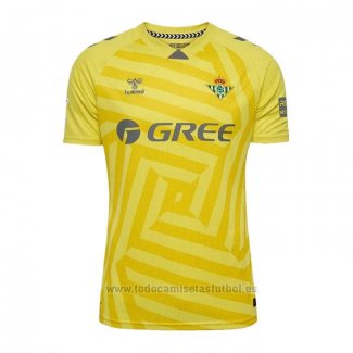 Camiseta Real Betis Portero 2025-2026 Amarillo Tailandia