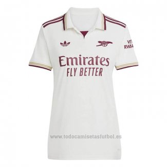 Camiseta Arsenal 3ª Mujer 2025-2026