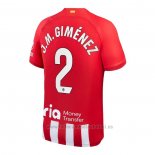 Camiseta Atletico Madrid Jugador J.M.Gimenez 1ª 2023-2024