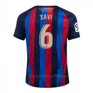 Camiseta Barcelona Jugador Xavi 1ª 2022-2023