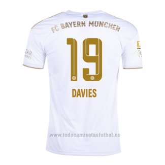 Camiseta Bayern Munich Jugador Davies 2ª 2022-2023
