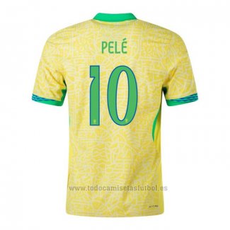 Camiseta Brasil Jugador Pele 1ª 2024