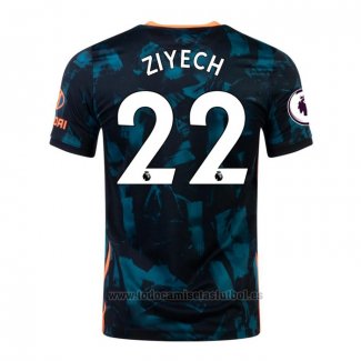 Camiseta Chelsea Jugador Ziyech 3ª 2021-2022