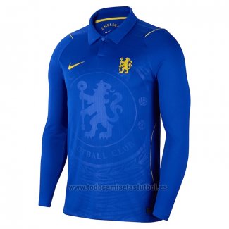 Camiseta Chelsea 1ª Manga Larga 2026-2027