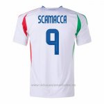 Camiseta Italia Jugador Scamacca 2ª 2024-2025