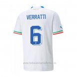 Camiseta Italia Jugador Verratti 2ª 2022