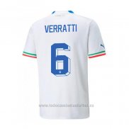 Camiseta Italia Jugador Verratti 2ª 2022