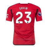 Camiseta Manchester United Jugador Shaw 1ª 2023-2024