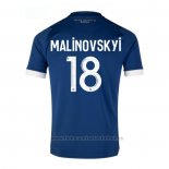 Camiseta Olympique Marsella Jugador Malinovskyi 2ª 2023-2024