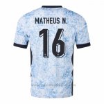 Camiseta Portugal Jugador Matheus N. 2ª 2024