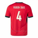 Camiseta Portugal Jugador Ruben Dias 1ª 2024
