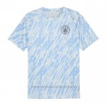 Camiseta Pre Partido del Manchester City 2025-2026 Azul