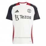 Camiseta de Entrenamiento Manchester United 2024-2025 Blanco