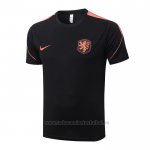 Camiseta de Entrenamiento Paises Bajos 2026-2027 Negro