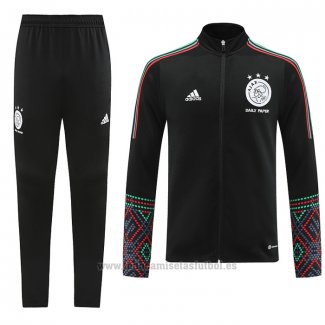 Chandal de Chaqueta del Ajax 2022-2023 Negro