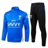 Chandal de Sudadera del Al Hilal Nino 2025-2026 Azul