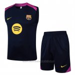 Chandal del Barcelona Sin Mangas 2025-2026 Negro