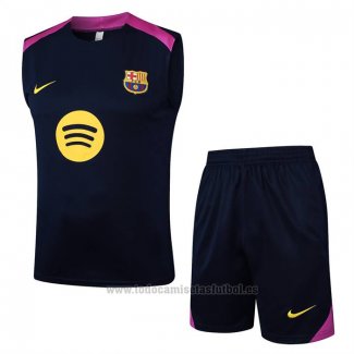 Chandal del Barcelona Sin Mangas 2025-2026 Negro