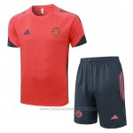 Chandal del Bayern Munich Manga Corta 2025-2026 Naranja - Pantalon Corto