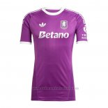 Camiseta Aston Villa Portero 2025-2026 Purpura Tailandia