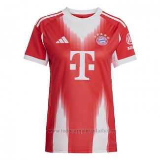 Camiseta Bayern Munich 1ª Mujer 2025-2026