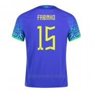 Camiseta Brasil Jugador Fabinho 2ª 2022