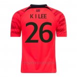 Camiseta Corea del Sur Jugador Lee Kang In 1ª 2022