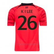 Camiseta Corea del Sur Jugador Lee Kang In 1ª 2022